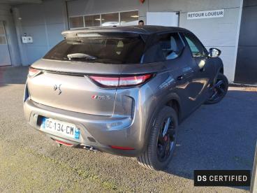 DS CERTIFIED Ds Ds 3 Crossback Puretech 130 Eat8 Performance Line+ occasion certifiée - Citadine Essence Gris - Le Bouscat - 3424631_3