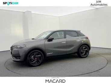 DS CERTIFIED Ds Ds 3 E-tense 156ch Performance Line + occasion certifiée - Citadine Electrique Gris Platinium (m) - Toit Noir - Boe - 3425374_2