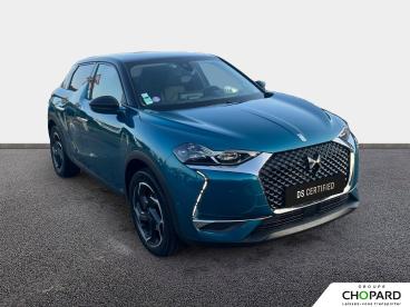 DS CERTIFIED Ds Ds 3 Crossback Puretech 130 Eat8 Grand Chic occasion certifiée - Citadine Essence Bleu - Antibes - 3438475_3