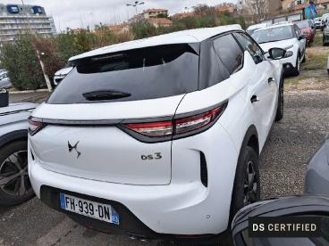 DS CERTIFIED Ds Ds 3 Crossback Puretech 130 Eat8 So Chic occasion certifiée - Citadine Essence Blanc - Marignane - 3447337_3