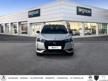 DS CERTIFIED Ds Ds 3 Crossback Puretech 130 Eat8 Performance Line+ occasion certifiée - Citadine Essence Cristal Pearl (nacrée) - Bourgoin Jallieu - 3449364_2