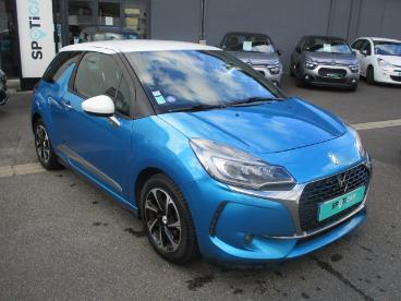 SPOTICAR Ds Ds 3 Puretech 130 S&s Bvm6 So Chic Occasion - Citadine Essence Bleu - Saint Germain Les Arpajon - 1203476267_3