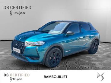 DS CERTIFIED Ds Ds 3 Crossback E-tense Performance Line occasion certifiée - Citadine Electrique Bleu - Gazeran - 3478761_1