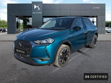 DS CERTIFIED Ds Ds 3 Crossback Bluehdi 130 Eat8 Faubourg occasion certifiée - Citadine Diesel Bleu - Caen - 3482404_1