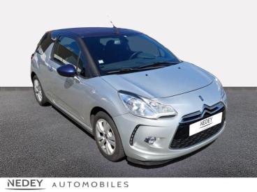 SPOTICAR Ds Ds 3 1.6 Vti So Chic Airscape Occasion - Citadine Essence Gris Shark (n) - Belfort - 1203484938_3