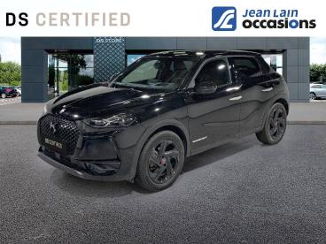 DS CERTIFIED Ds Ds 3 Crossback E-tense Performance Line+ occasion certifiée - Citadine Electrique Noir - Seynod - 3487381_1