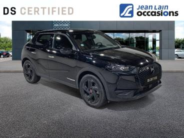 DS CERTIFIED Ds Ds 3 Crossback E-tense Performance Line+ occasion certifiée - Citadine Electrique Noir - Seynod - 3487381_3