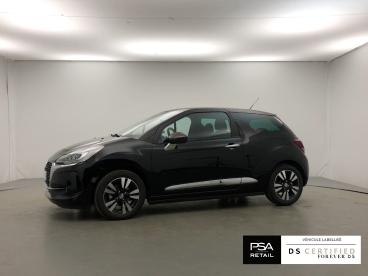 DS CERTIFIED Ds Ds 3 Essence 110 Connected Chic Gps Radar Av/ar Camera occasion certifiée - Citadine Essence Noir Perla Nera (n) - Colmar - 3499000_1