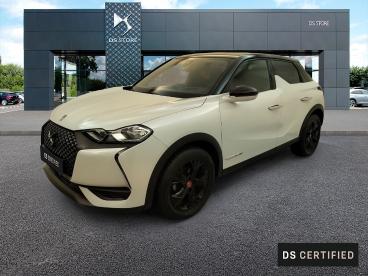 DS CERTIFIED Ds Ds 3 Crossback Bluehdi 110 Bvm6 Performance Line occasion certifiée - Citadine Diesel Blanc - Venissieux - 3508669_1