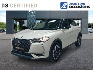 DS CERTIFIED Ds Ds 3 Crossback Puretech 130 Eat8 Connected Chic occasion certifiée - Citadine Essence Blanc - Seynod - 3513097_1