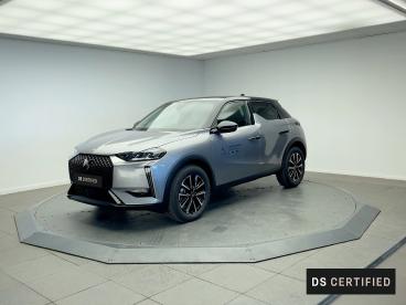 DS CERTIFIED Ds Ds 3 1.2 Hybride 136ch Bastille Automatique occasion certifiée - Citadine Hybride Gris Artense (m) - Toit Noir - Odos - 3514857_1