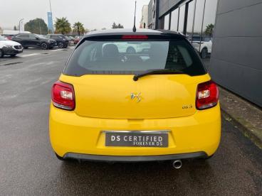 SPOTICAR Ds Ds 3 Puretech 82ch Chic Occasion - Citadine Essence Jaune Pégase (o) - Toit Noir Onyx - Blois - 1203536800_4