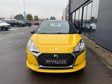 SPOTICAR Ds Ds 3 Puretech 82ch Chic Occasion - Citadine Essence Jaune Pégase (o) - Toit Noir Onyx - Blois - 1203536800_5