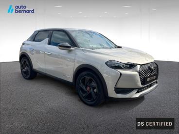 DS CERTIFIED Ds Ds 3 E-tense 156ch Performance Line + occasion certifiée - Citadine Electrique Cristal Pearl (n) - Toit Noir - Eybens - 3537123_3