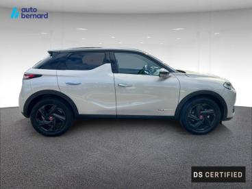 DS CERTIFIED Ds Ds 3 E-tense 156ch Performance Line + occasion certifiée - Citadine Electrique Cristal Pearl (n) - Toit Noir - Eybens - 3537123_4