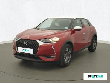 DS CERTIFIED Ds Ds 3 Crossback Bluehdi 110 S&s Bvm6 Business occasion certifiée - Citadine Diesel Rouge - La Rochelle - 3539072_1