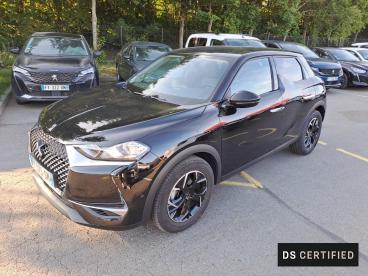 DS CERTIFIED Ds Ds 3 Crossback Puretech 130 Eat8 Connected Chic occasion certifiée - Citadine Essence Noir - Cesson Sevigne - 3539271_1