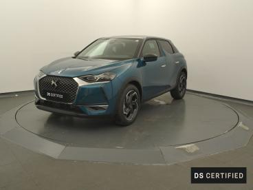 DS CERTIFIED Ds Ds 3 Crossback Puretech 155 Eat8 Rivoli occasion certifiée - Citadine Essence Bleu - Le Mans - 3539287_1