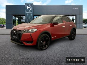DS CERTIFIED Ds Ds 3 Crossback Puretech 130 Eat8 Performance Line occasion certifiée - Citadine Essence Rouge - Nanterre - 3559554_1