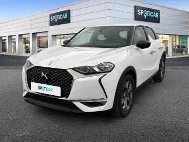 DS CERTIFIED Ds Ds 3 Crossback Puretech 100 Bvm6 Chic occasion certifiée - Citadine Essence Blanc - Velizy - 3559834_1