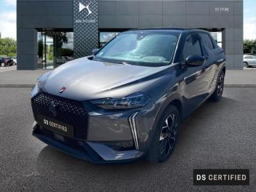 DS CERTIFIED Ds Ds 3 1.2 Puretech 130ch Performance Line Automatique occasion certifiée - Citadine Essence Gris Platinium (m) - Arles - 3566245_1