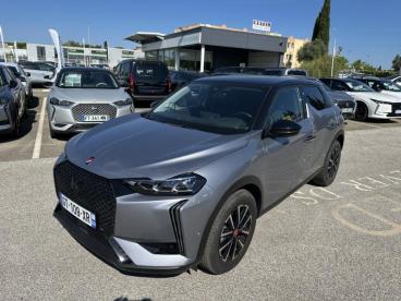DS CERTIFIED Ds Ds 3 1.2 Puretech 130ch Performance Line Automatique occasion certifiée - Citadine Essence Gris Platinium (m) - Ales - 3568095_1