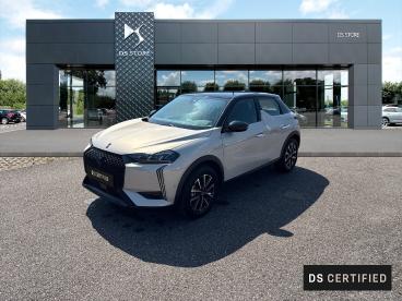 DS CERTIFIED Ds Ds 3 E-tense 156ch Performance Line occasion certifiée - Citadine Electrique Cristal Pearl (n) - Toit Noir - Lesmenils - 3574689_1