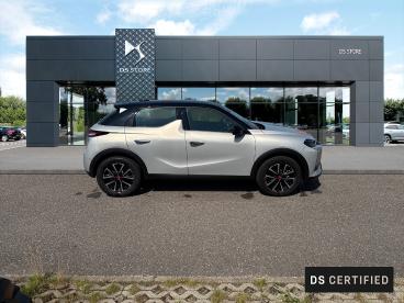 DS CERTIFIED Ds Ds 3 E-tense 156ch Performance Line occasion certifiée - Citadine Electrique Cristal Pearl (n) - Toit Noir - Lesmenils - 3574689_4