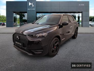 DS CERTIFIED Ds Ds 3 Crossback Puretech 100 Bvm6 Performance Line+ occasion certifiée - Citadine Essence Noir - Venissieux - 3587438_1