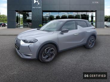 DS CERTIFIED Ds Ds 3 Crossback Puretech 130 Eat8 Grand Chic occasion certifiée - Citadine Essence Gris - Le Mans - 3588863_1