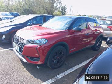 DS CERTIFIED Ds Ds 3 Crossback Puretech 130 Eat8 Performance Line occasion certifiée - Citadine Essence Rouge - Le Bouscat - 3595533_1