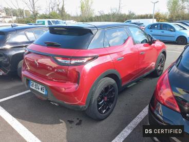 DS CERTIFIED Ds Ds 3 Crossback Puretech 130 Eat8 Performance Line occasion certifiée - Citadine Essence Rouge - Le Bouscat - 3595533_3