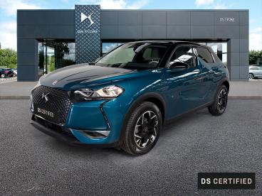 DS CERTIFIED Ds Ds 3 Crossback Puretech 100 S&s Bvm6 Business occasion certifiée - Citadine Essence Bleu - St Etienne - 3600247_1