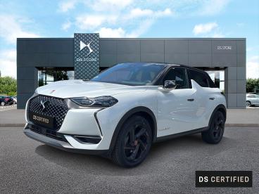 DS CERTIFIED Ds Ds 3 1.2 Puretech 130ch Performance Line Automatique occasion certifiée - Citadine Essence Blanc Banquise (o) - Toit Gris Carat - Tille - 3601088_1