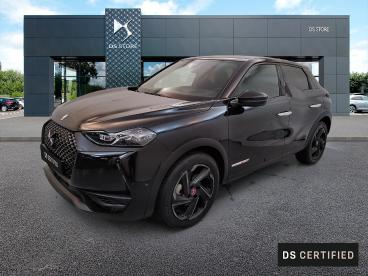DS CERTIFIED Ds Ds 3 Crossback E-tense Performance Line+ occasion certifiée - Citadine Electrique Noir - Ecully - 3606001_1