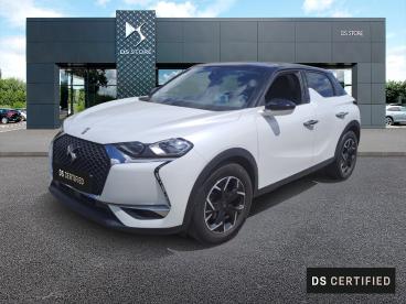 DS CERTIFIED Ds Ds 3 Crossback Puretech 100 Bvm6 Connected Chic occasion certifiée - Citadine Essence Blanc - Cesson Sevigne - 3610310_1