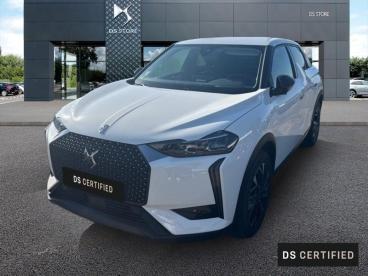 DS CERTIFIED Ds Ds 3 Bluehdi 130ch Rivoli Automatique occasion certifiée - Citadine Diesel Blanc Banquise (o) - Toit Noir - Arles - 3611283_1