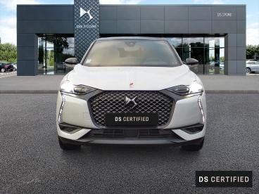 DS CERTIFIED Ds Ds 3 Crossback Puretech 130 Eat8 Performance Line+ occasion certifiée - Citadine Essence Blanc - Cerise - 3613195_2