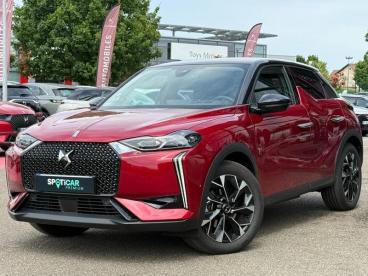 DS CERTIFIED Ds Ds 3 E-tense 156ch Opera occasion certifiée - Citadine Electrique Rouge Diva (n) - Toit Noir - Hoenheim - 3616692_1