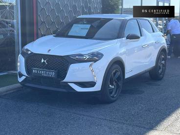 DS CERTIFIED Ds Ds 3 3 Crossback Bluehdi 130 Eat8 Performance Line+ occasion certifiée - Citadine Diesel Blanc - Lescar - 3617698_1