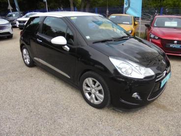 SPOTICAR Ds Ds 3 1.6 E-hdi90 Airdream So Chic Bmp6 Occasion - Citadine Diesel Noir Perla Nera (n) - Bagnols Sur Ceze - 1203619157_3