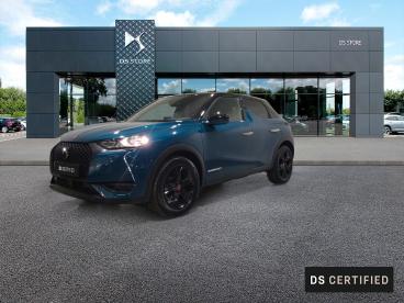 DS CERTIFIED Ds Ds 3 Crossback Puretech 100 Bvm6 Performance Line occasion certifiée - Citadine Essence Bleu - Cesson Sevigne - 3622164_1
