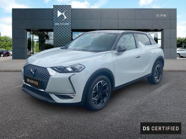 DS CERTIFIED Ds Ds 3 Crossback Puretech 130 Eat8 Connected Chic occasion certifiée - Citadine Essence Blanc - La Roche Sur Yon - 3623264_1