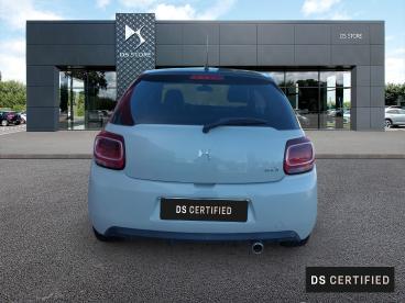 DS CERTIFIED Ds Ds 3 Puretech 110ch Connected Chic Automatique occasion certifiée - Citadine Essence Blanc Banquise (o) - Toit Noir Onyx - Chalon Sur Saone - 3626968_5