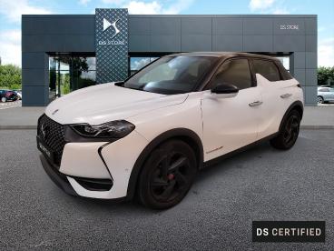 DS CERTIFIED Ds Ds 3 Crossback Bluehdi 130 Eat8 Performance Line+ occasion certifiée - Citadine Diesel Blanc - Venissieux - 3630985_1