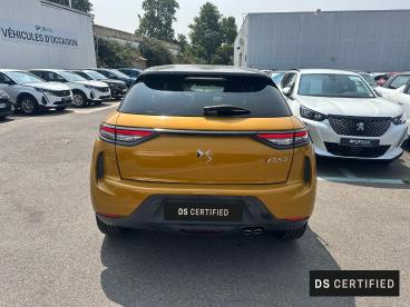 DS CERTIFIED Ds Ds 3 Crossback Puretech 130 Eat8 Performance Line occasion certifiée - Citadine Essence Jaune - Marseille - 3635353_4