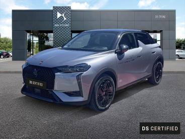 DS CERTIFIED Ds Ds 3 E-tense 156ch Performance Line + occasion certifiée - Citadine Electrique Gris Artense (m) - Toit Noir - Chalon Sur Saone - 3636145_1