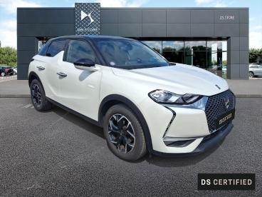 DS CERTIFIED Ds Ds 3 Crossback Puretech 130 Eat8 Connected Chic occasion certifiée - Citadine Essence Blanc Nacré - Caen - 3636541_3