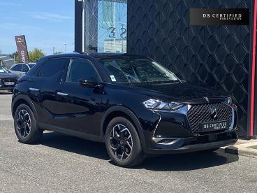 DS CERTIFIED Ds Ds 3 Crossback Puretech 130 Eat8 Connected Chic occasion certifiée - Citadine Essence Noir - Lescar - 3636803_3