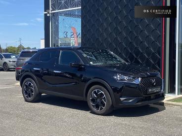 DS CERTIFIED Ds Ds 3 Crossback Bluehdi 130 Eat8 Connected Chic occasion certifiée - Citadine Diesel Noir - Lescar - 3636804_3